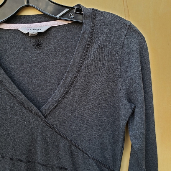 Athleta Sunburst Nectar Dress In Dark Grey - XXS - Picture 5 of 16